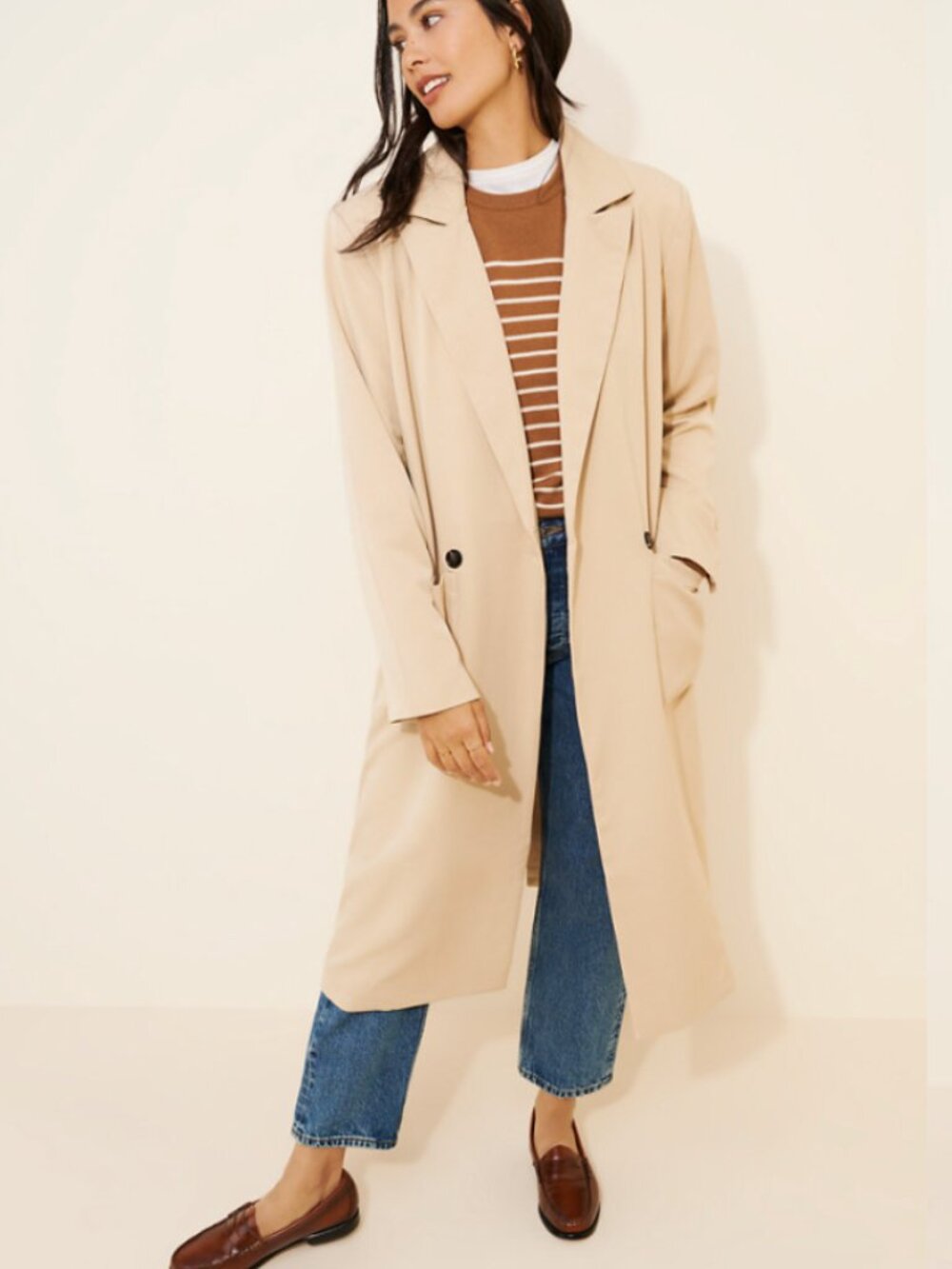 WeWoreWhat Longline Blazer Jacket
